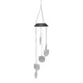 Solar Wind Chimes Light Waterproof 7 Color Changing Owl Garden Chimes Light Outdoor Garden Decorative Lights LMZ