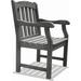 V1295 Renaissance Hand-Scraped Acacia Slatted Back And Seat Outdoor Armchair