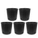 Zonh Black Plastic Nursery Bags for Flower Seedlings and Plants