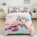 Sea Turtle Bedding Set Ocean Beach Duvet Cover Set Twin Full Queen King Size Turtle Comforter Cover for Boys Kids Girls(1 Quilt Cover 2 Pillowcases 3 Piece)