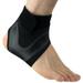 JANDEL Ankle Support Socks for Men/Women Black Lightweight Breathable Compression Anti Sprain Left / Right Feet Sleeve Heel Cover Protective Wrap Sportswear