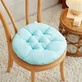 Round Chair Cushions Indoor/Outdoor Round Seat Cushions Chair Seat Pad Floor Cushion Pillow Round Stool Pad for Garden Patio Furniture Round Chair Pad for Kitchen Dining Home Office