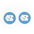 University of North Carolina Logo 2.75 x 2.75 Ceramic Car Coasters Pack of 2