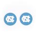 University of North Carolina Logo 2.75 x 2.75 Ceramic Car Coasters Pack of 2