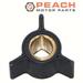 Peach Motor Parts PM-IMPE-0003A Impeller Water Pump (Neoprene); Fits Johnson Evinrude OMC BRPÂ®: 0767407 0433915 0433935 0396852 433915 433935 396852 767407 SierraÂ®: 18-3015 CEFÂ®: 5003