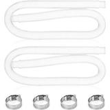 1.5 x 59 Pool Hoses for Above Ground Pools - Pool Pump Replacement Hose Compatible with Intex Coleman Skimmer Surface Skimmer Pool Pump Pool Filter