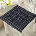 JeashCHAT Chair Cushion Seat Cushion for Home Office Kitchen Dining Room Outdoor Garden Patio Furniture Chair Pad with Ties Square 18 x 18