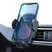 Beglerooo Car Phone Holder Mount Air Vent Phone Mount for Car with Stable Clip Pull-Down Support Feet Compatible with All iPhone and Other Cell Phone Black