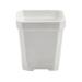 Clearance! ZBBMUYHGSA Flower Pots a Basin 10Pcs Succulent Thickened Pot Sowing Seedling Basin Plastic Resin Square Basin White