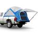Quictent Waterproof 2 Person Truck Tents with Removable Awning Rainfly Included for Full Size 6.4-6.7 Bed Gray Blue