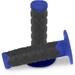 Spider M1 Dual Density Blue/Black Handlebar Grips (M1-BL/B)