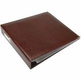 We R Memory Keepers WRRING12-60912 Classic Leather 3 - Ring Album 12 x 12 in. - Cinnamon