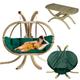 Amazonas Globo Royal Double Seater Hanging Chair Luxury Set - Verde