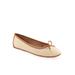 Wide Width Women's Pia Casual Flat by Aerosoles in Natural Raffia (Size 9 W)