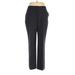 Lands' End Dress Pants - High Rise: Black Bottoms - Women's Size 10