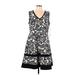 I LE New York Casual Dress: Black Brocade Dresses - New - Women's Size 12