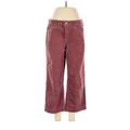 Sonoma Goods for Life Cord Pant: Burgundy Bottoms - Women's Size 6