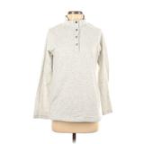 CHARLES RIVER APPAREL Sweatshirt: Gray Tops - Women's Size Small