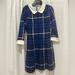 Burberry Dresses | Burberry Us Size 8 Women’s Dress | Color: Blue/White | Size: 8