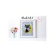 Counted Cross Stitch Kit || BLACK CAT 02 || Animal Cross Stitch || Modern Kit