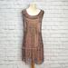 Anthropologie Dresses | Anthropologie Bl^Nk London Beaded Dress, S. | Color: Purple/Tan | Size: S