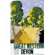 Vintage Great Western Railway To Devon Railway Poster Reprint A3/A4