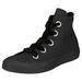 Converse Shoes | Chuck Taylor All Star Big Eyelets Leather High Top Sneaker Women's 6 Black | Color: Black | Size: 6