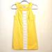 Lilly Pulitzer Dresses | Lilly Pulitzer Jacqueline Shift Dress Size 00 Yellow And White Sleeveless | Color: White/Yellow | Size: 6