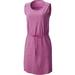 Columbia Dresses | Columbia Pink Space Dye Sleeveless Drawstring Waist Wander More Mini Dress Sz M | Color: Pink/Purple | Size: M
