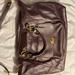 Coach Bags | Coach Purple /Gold Details/Matching Wallet | Color: Gold/Purple | Size: Os