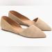 J. Crew Shoes | New J. Crew Zoe D’orsay Suede Flats Size 10 | Color: Tan | Size: 10