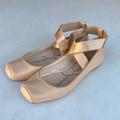 Jessica Simpson Shoes | Jessica Simpson | Beige Square Toe Ballet Flats | Color: Cream | Size: 8