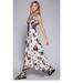 Free People Dresses | Free People Maxi Dress One Moonlight Floral Garden Xs | Color: Black/Cream | Size: Xs