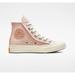 Converse Shoes | Converse Chuck 70 Crafted Textile Shoes Women Sneakers Pink Clay Size 6 | Color: Pink | Size: 6