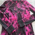 Lululemon Athletica Jackets & Coats | Hot Pink And Black Lululemon Zip Up Jacket Size: 6 | Color: Black/Pink | Size: 6