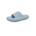 Women's Squisheez Slide Slip On Sandal by Frogg Toggs in Baby Blue (Size 8 M)