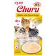 INABA Churu - Katzenleckerlis mit Huhn und Käse - Leckerer Snack für Katzen - Glatte und cremige Textur - Katzenfutter - 48 Tuben x 14g