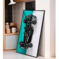 WETCEAOM Display Wallboard for Lego Technic Mercedes-AMG F1 W14 E Performance Race Car 42171, Compatible with Lego Mercedes F1, Gift Ideas for Lego Car Wall Mount Enthusiasts, Only Display Wallboard