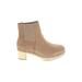 Ann Taylor LOFT Ankle Boots: Tan Shoes - Women's Size 7 1/2