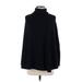 INC International Concepts Silk Pullover Sweater: Black Sweaters & Sweatshirts - Women's Size Small