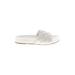 Marc Fisher LTD Sandals: White Grid Shoes - Women's Size 11