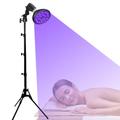 54W Face Tanning Lamp, Tanning Lamp with Eye Mask & Tripod (38.5-78.7inch), 18pcs LEDs 395nm Home Sunbathing Self Tanning Device, Swivel Head 180° Tanning Lamp for Antique Bronze Skin