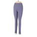 Beyond Yoga Yoga Pants - Mid/Reg Rise: Purple Activewear - Women's Size Medium