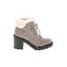 Marc Fisher LTD Ankle Boots: Gray Shoes - Women's Size 8