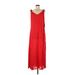Vince Camuto Casual Dress - Maxi: Red Dresses - New - Women's Size Medium