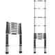 Telescopic Ladder,Ladders,Multifunctional Ladder,Extension Telescopic Tall Ladder Aluminum Telescoping Extension Multi-Purpose Step Ladders Loft Extension Extend Portable Ladder Foldable Ladder (4.7