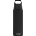 SIGG - Insulated Water Bottle - Shield Therm One Black - Suitable for Carbonated Drinks - Leak-Proof - Dishwasher Safe - BPA Free - 90% Recycled Stainless Steel - Black - 0.75L