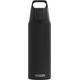 SIGG - Insulated Water Bottle - Shield Therm One Black - Suitable for Carbonated Drinks - Leak-Proof - Dishwasher Safe - BPA Free - 90% Recycled Stainless Steel - Black - 0.75L