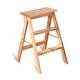 YDYUMN Ladders Ladder Ladder Wooden Folding Chair Kitchen Chair Step Stool Portable Multifunctional Stool Step Ladder Chair
