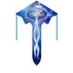 WAOCEO kites Blue Jellyfish Kite Children's Triangle Kite Adult Large Outdoor Sports Kite Long Tail Kites Stunt kite